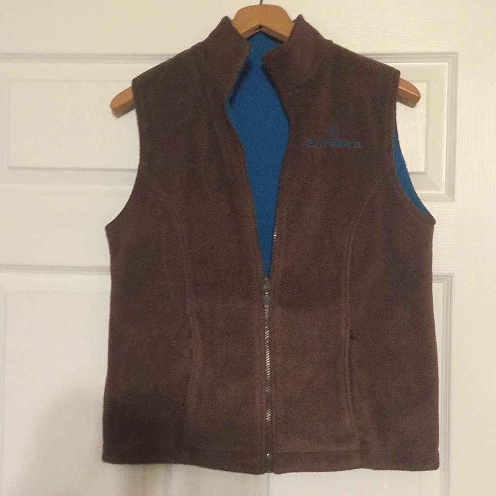 Reversible, RuffHewn vest.